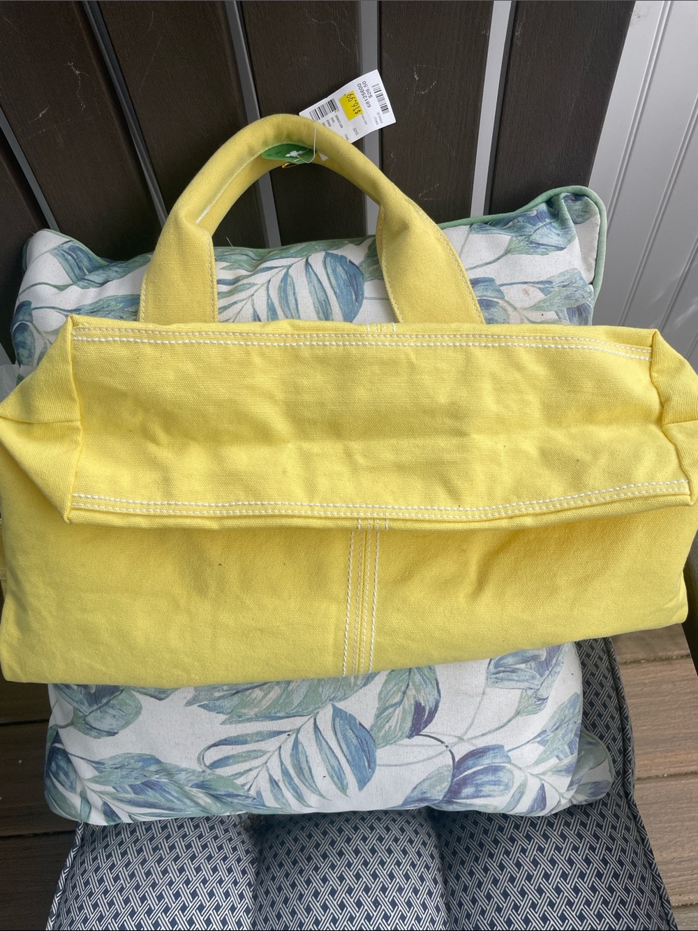 Limited too bright yellow bag - Picture 5 of 5